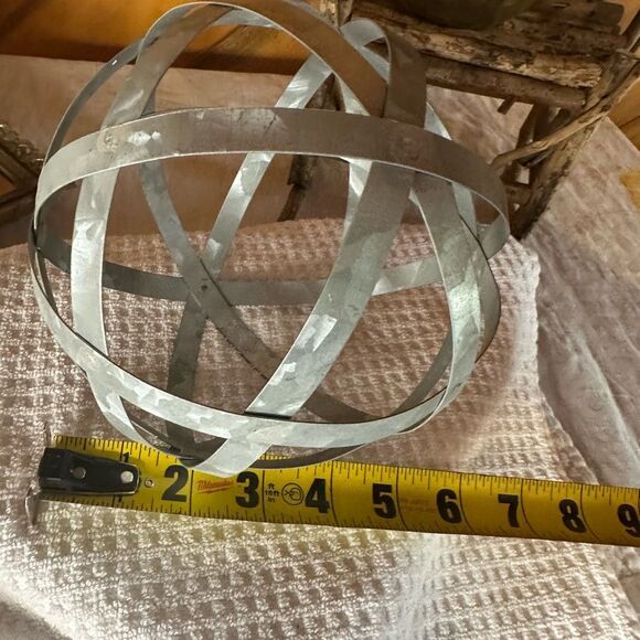 Metallic Decorative Sphere - Picture 3 of 3